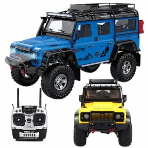 LaiNan P411 1:10 2.4G-TX4 Remote Control Climbing Car Light and Sound Effects Winch Smoke Emitter Electric Model Car