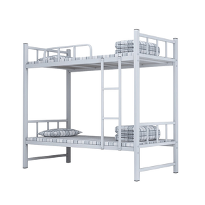 <span class=keywords><strong>Lit</strong></span> <span class=keywords><strong>superposé</strong></span> en métal à deux étages abordable pour dortoirs - Product Image 1