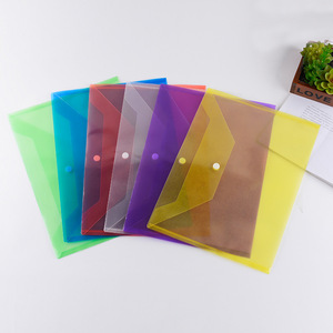 X808 biểu tượng tùy chỉnh A4/<span class=keywords><strong>A5</strong></span> nhựa Ví rõ ràng PVC tập tin Bag với Snap Nút cho tài liệu lưu trữ tùy chỉnh nộp hồ sơ sản phẩm - Product Image 5