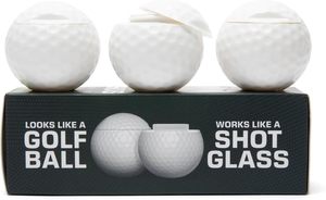 Hot Sell <b>Golf</b> Shots <b>Golf</b> <b>Ball</b> Shaped Shot Glass 3 Pack <b>Novelty</b> Party Drinkware - Product Image 2