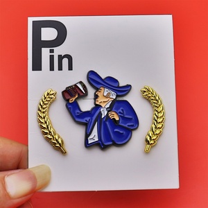 New Custom Logo Soft Enamel Metal Dragon Shape Fitted Charms <b>Hat</b> <b>Pins</b> <b>Hat</b> <b>Pins</b> Mexican - Product Image 5