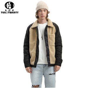<span class=keywords><strong>Northface</strong></span>-Chaqueta de lana para hombre, ropa de calle de moda, con solapa, costura de poliéster, estampada, informal, tejida, venta al por mayor, Invierno - Product Image 1