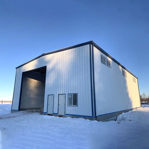 Pas encore d'avis Bâtiment préfabriqué à faible coût Vente à chaud Garages préfabriqués à ossature métallique Kits de construction Structure métallique <span class=keywords><strong>Garage</strong></span> - Product Image 5