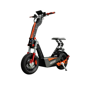 Scooter Eléctrico HEZZO Super 95 Km/h de Alta Velocidad, Diseño Plegable, Baterí<span class=keywords><strong>a</strong></span> de Litio 50Ah, Motor de 10000W, Asiento de Aluminio, Largo Alcance, 200kg, 150kg <span class=keywords><strong>S</strong></span> - Product Image 1