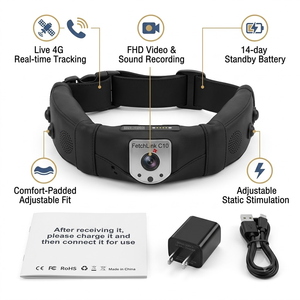 <span class=keywords><strong>Collier</strong></span> de dressage <span class=keywords><strong>pour</strong></span> animaux de compagnie le plus vendu avec localisation <span class=keywords><strong>GPS</strong></span> en direct - Product Image 3