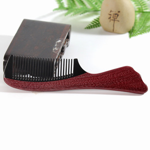 Peine para el cabello de madera de sándalo, 15-20CM, hecho a mano, para mujeres, niños, adultos, uso doméstico - Product Image 3