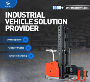 1000kg Tải Công suất điện đôi sâu đạt xe nâng Pallet với truy cập 3 chiều để quản lý kho lưu trữ - Product Image 2