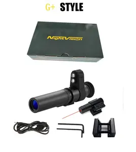 กล้องส่องทางไกลตาเดียว8-24X มองเห็นกลางคืนแบบตาเดียวพร้อมกล้องส่องอินฟาเรด850nm วัสดุ ABS สำหรับการล่าสัตว์ - Product Image 3