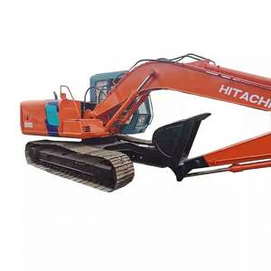 Excavatrice hydraulique sur chenilles Hitachi ZX120 EX120-5 d'occasion d'origine japonaise, 12 tonnes, pelle d'occasion - Product Image 1