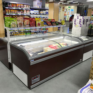 アイスキャンデーとアイスクリームディープフリーザー機器用チェストフリーザー付きトップロードディスプレイ冷蔵庫ショーケース - Product Image 5