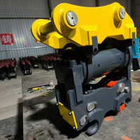 Acoplador Rápido Hidráulico Giratorio e Inclinable para Excavadora de 0.8-20 Toneladas, Inclinación de 180 Grados, Doble Bloqueo, para Sistema de Accesorios PowerTilt