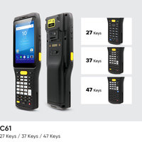 Terminal Portátil Resistente con Android 13, IP67, Lector de Códigos de Barras 1D/2D, para Cadena de Frío, Recopilación de Datos, 4GB/64GB, en Stock