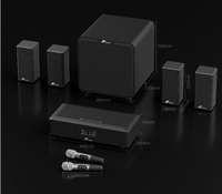 Sistema de Cine en Casa de Gran Venta con Sonido Envolvente 5.1 y Audio Cinematográfico Dolby, Altavoces Traseros Inalámbricos para Películas, Música y Videojuegos