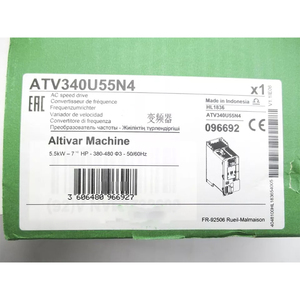 ไดรฟ์ปรับความเร็วรอบ Schneider ATV340U55N4 Altivar Machine ATV340 5.5kW สำหรับงานหนัก 400V 3 เฟส - Product Image 6
