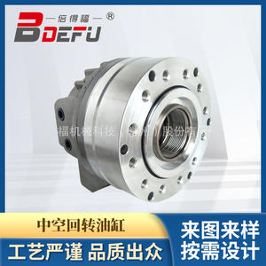 กระบอกสูบโรตารี่แบบกลวง Betterfus รุ่น Tk852 แบบสองทาง พร้อมหน้าแปลนเหล็ก สำหรับใช้กับเครื่องมือกล - Product Image 4