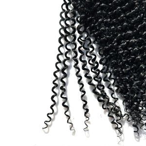Synthétique haute température en vrac torsion vague d'eau tresse cheveux pour femmes profonde Crochet bouclés Faux Locs Jumbo tresse de haute qualité - Product Image 5