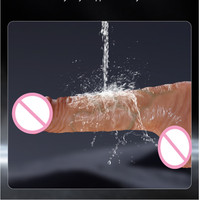 Dildo réaliste en silicone liquide, pénis artificiel de grande taille pour femmes, masturbation féminine