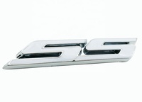 Autocollants personnalisés YZS pour voiture, lettres SS ABS, grille, capot, coffre, emblème, badge, autocollants de carrosserie