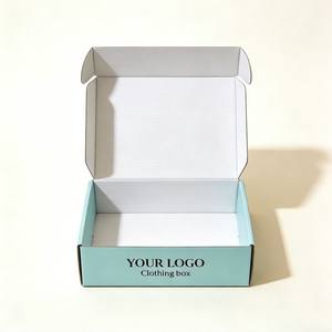 Caja de Papel Corrugado para Ropa al por Mayor, Caja de Papel para Ropa con Impresión Digital, Caja de Papel Biodegradable para Vestidos - Product Image 4