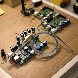 جهاز استشعار درجة الحرارة Pt100 من الفولاذ المقاوم للصدأ أسود ذكي جهاز تحكم في درجة الحرارة مقاوم للماء - Product Image 5