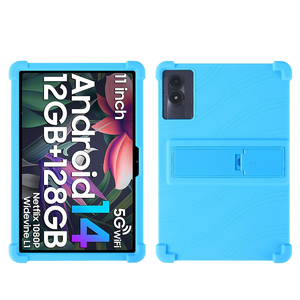 블랙 뷰 탭 90/탭 90 와이파이 10.92 인치 태블릿 PC 케이스 부드러운 실리콘 스탠드 충격 방지 실리콘 커버 - Product Image 5