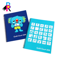 Cuaderno Espiral Personalizado de Fábrica, Cuaderno con Espiral Metálica, Impreso, de Papel Reciclado, Abre Completamente, para Estudiantes y Oficina