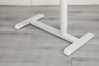ADA Fabricant Table d'appoint double réglable en hauteur inclinaison inversée pneumatique-60 à + 60 angle bureau avec roues cachées