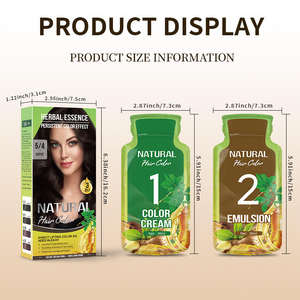 Crema Colorante per <span class=keywords><strong>Capelli</strong></span> Dorata Naturale Permanente all'Ingrosso 120ml per Donne, Crema Colorante Multicolore per Salone, Fornitura OEM di Colorazione per <span class=keywords><strong>Capelli</strong></span> - Product Image 4