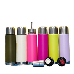 Termo de Acero Inoxidable para Yerba <span class=keywords><strong>Mate</strong></span> de 500 ml con Pajita, Portátil y Recargable, Ideal para Regalos - Product Image 4