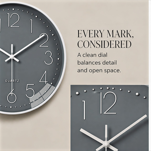 Horloge murale ronde en acrylique de 12 pouces, designs minimalistes colorés pour la <span class=keywords><strong>cuisine</strong></span>, le bureau, l'hôtel, la décoration de chambre moderne, collections - Product Image 4