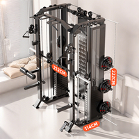 Equipo de Gimnasio Comercial WENDY para Entrenamiento de Fuerza, Máquina Multi-Smith, Power Rack, Equipo de Ejercicio Multifuncional para Gimnasio Comercial