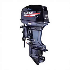 Nuevo Motor Marino de Gasolina de 2 Tiempos y 40 HP, Arranque Manual, Refrigerado por Agua, Eje Largo, Suministro de Fábrica - Product Image 1