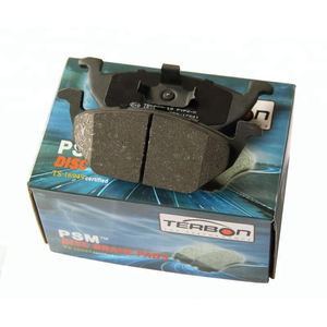 FDB1398 Terbon vente en gros de pièces de système de freinage de voiture automatique de haute qualité plaquette de frein d'essieu avant semi-métallique pour <span class=keywords><strong>AUDI</strong></span> - Product Image 3