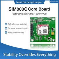 Carte mère SIM800C, module GSM GPRS IoT, port série TTL, carte de communication sans fil