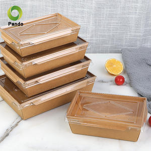 Caja de Comida para Llevar con Impresión Personalizada, Embalaje para Ensaladas, Pollo Frito y Postres - Product Image 6
