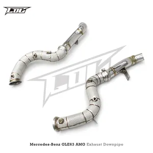 Boska Exhaust Downpipe For Mercedes-Benz GLE63 AMG 4.0TT 2016-2022 Stainless Steel Performance Exhaust Pipe