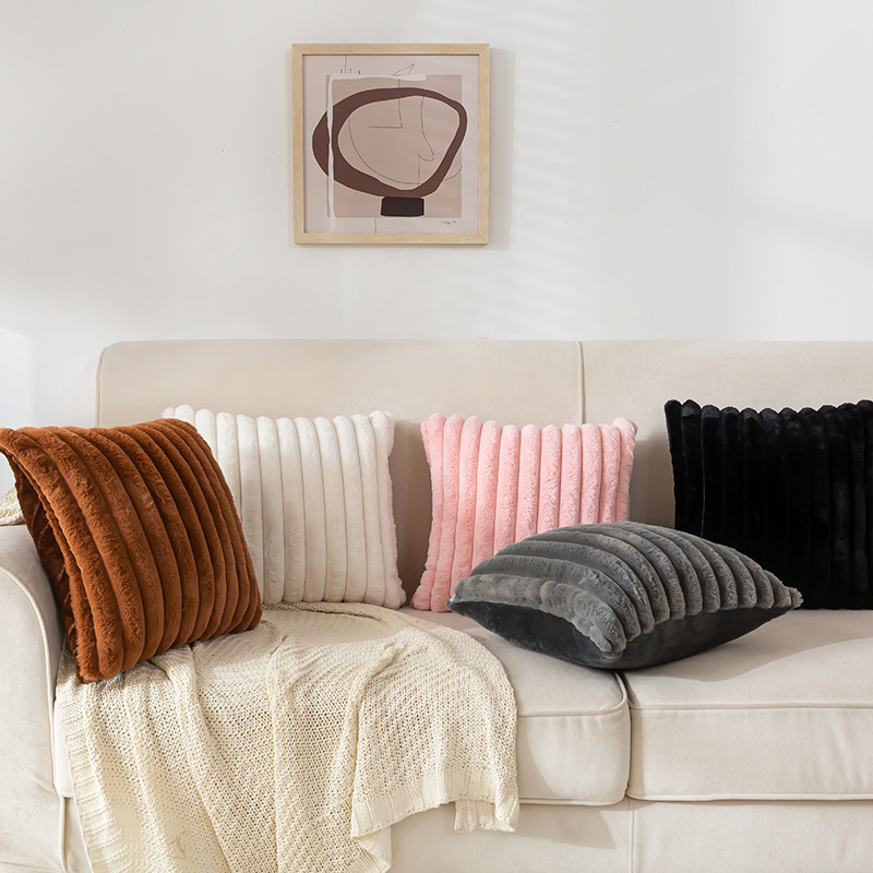 18x18 Inch Decorative Pillow Covers - Printed Polyester With Hidden Zipper For Sofa & Bed - View #7