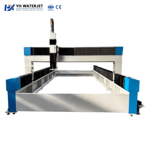 آلة تقطيع جسرية مع 60K طائرة مائية فائقة وقادوس أوتوماتيكي لقطع الزجاج المعدني - Product Image 2