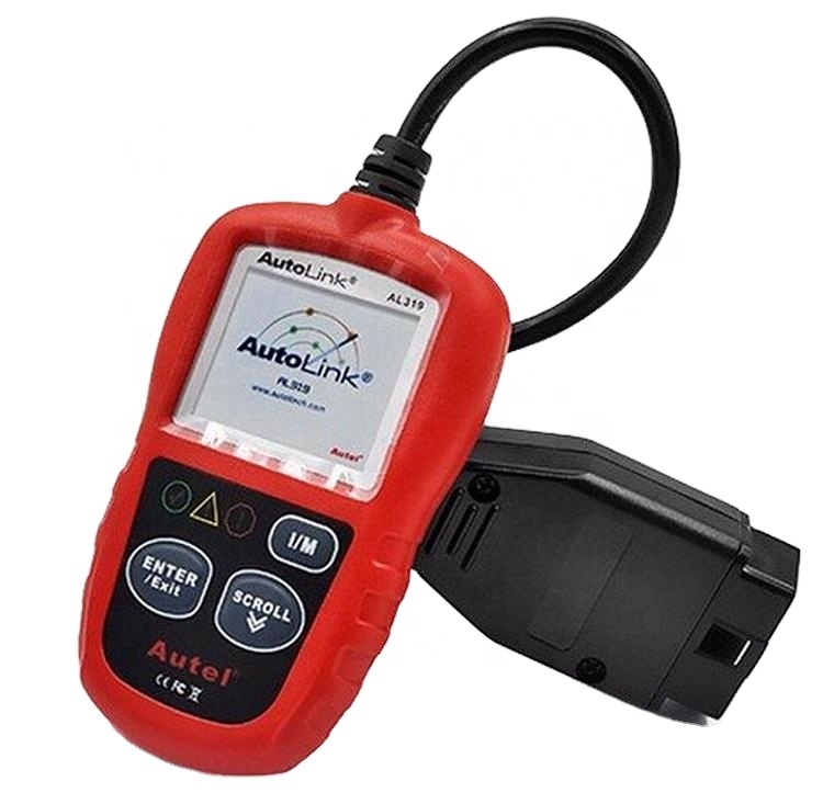 AUTEL AutoLink AL319コードリーダースキャナーOBD2診断ツール 送料込み 日本語化済み Autel AutoLink AL319 オンボード OBDII⁄CAN コード
