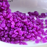 Haricots de cire d'épilation en bouteille de 400g Papier de cire d'épilation sans particules dures solides Haricots de cire d'épilation