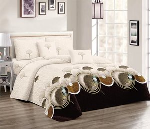 Gran oferta de fábrica, juego de colcha ligera, estilo caliente 2, 3 uds., juego de sábanas de tamaño King con funda de almohada a juego - Product Image 2