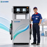 Dispensador de Combustible de Doble Boquilla para Gasolina y Diésel, Modelo Pequeño de Leader Factory, con Precios Competitivos para Gasolineras