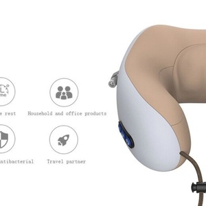 High Quality Vibrating Kneading <b>Neck</b> Relief U-Shape Shiatsu Electric <b>Neck</b> Massage <b>Pillow</b> by Air Use - Product Image 3