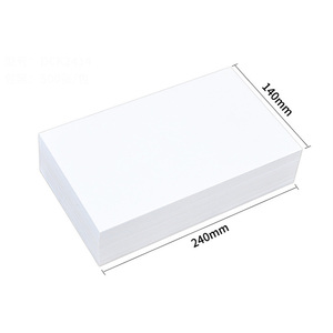 80gsm hoja <span class=keywords><strong>de</strong></span> papel blanco 240x140mm papel <span class=keywords><strong>de</strong></span> impresión 500 hojas/paquete papel <span class=keywords><strong>de</strong></span> cupón en blanco - Product Image 4