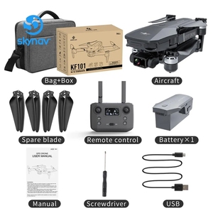 <span class=keywords><strong>KF101</strong></span> <span class=keywords><strong>MAX</strong></span> Drone RC avec nacelle 3 axes, GPS 3KM, double caméra 4K à flux optique, transmission 5G et EIS - Product Image 6