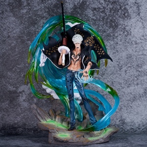 Figuras <span class=keywords><strong>de</strong></span> Anime Japonés <span class=keywords><strong>de</strong></span> Estilo Nuevo, One Piece, 41 cm, 16 Pulgadas, GK <span class=keywords><strong>Trafalgar</strong></span> D. Water <span class=keywords><strong>Law</strong></span> con Luz, Figuras <span class=keywords><strong>de</strong></span> Acción <span class=keywords><strong>de</strong></span> PVC para Regalos - Product Image 2