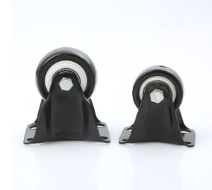 Hoch leistungs rollen Edelstahl rollen 4 Zoll TPR Quiet Swivel Caster Wheel - Product Image 2