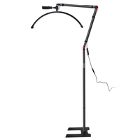 24 pouces 36W 2800LM 1.8 Mètre Haute Cosmétologue Lampe Flexible Demi-Lune Lash Tech Cils Salon Extension LED Beauté Tatouage Lampe