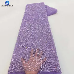 Bargin Deals On Beautful Wholesale Heavy Beaded Fabric 