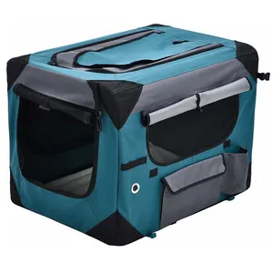 Pet Star Outdoor Waterproof Portable Foldable Pet Carrier Cat Dog Travel Crate
